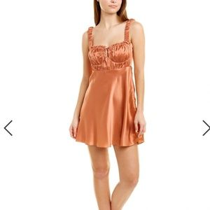 NICHOLAS Nina Silk Mini Dress